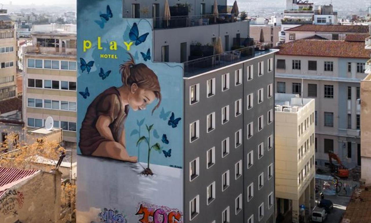 Hôtel Play Theatrou Athènes Extérieur photo